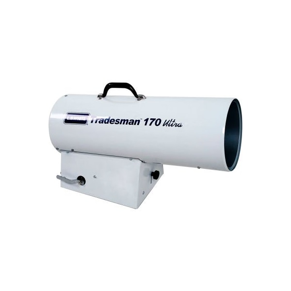 L.B. White Portable Forced Air Gas Heater, W/ Self Diagnostic Light, 120V, 170000 BTU Tradesman 170N Ultra - main